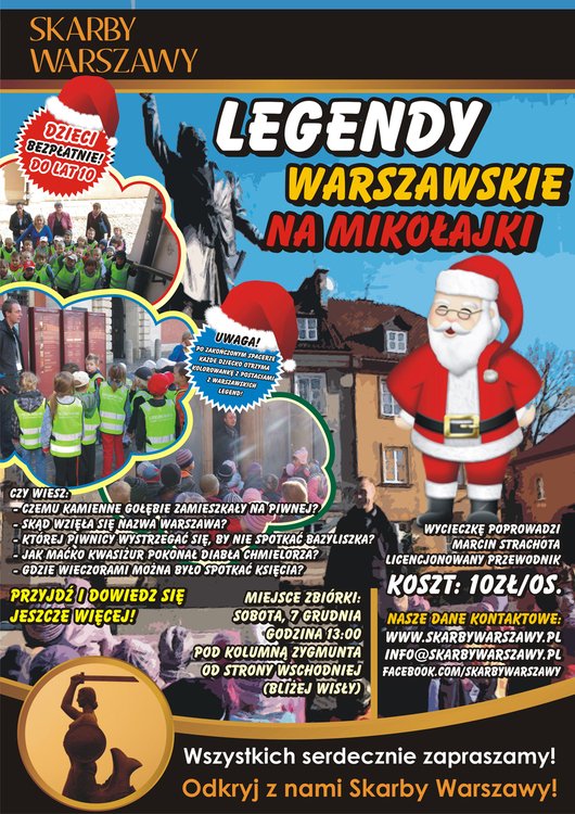 Legendy warszawskie… na Mikołajki!