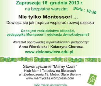 Nie tylko Montessori