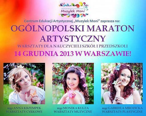 Ogólnopolski maraton artystyczny w Wasrzawie