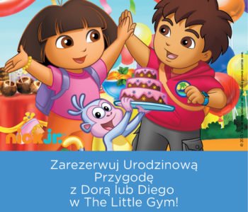 Przyjęcia urodzinowe z Dorą i Diego – już od stycznia 2014