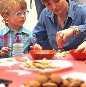 Spotkanie przy choince w przedszkolu