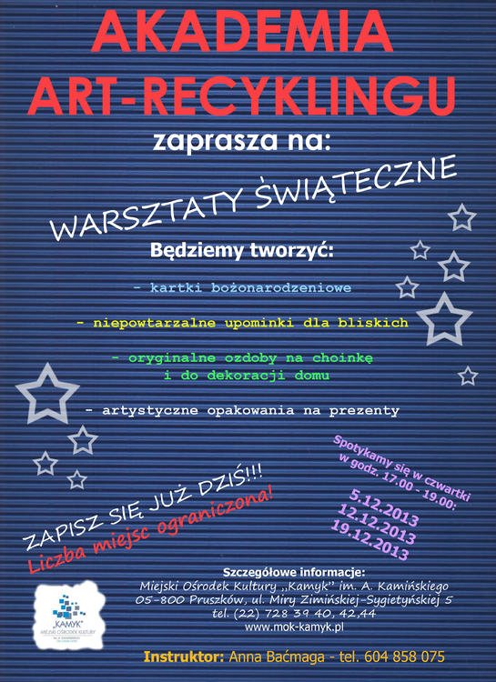 Warsztaty świąteczne