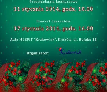 Wojewódzki Konkurs Kolęd i Pastorałek