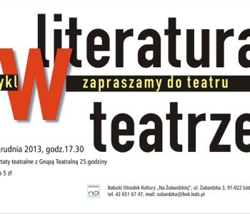 Zapraszamy do teatru – warsztaty