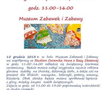 Świąteczny kiermasz ceramiczny – Kielce