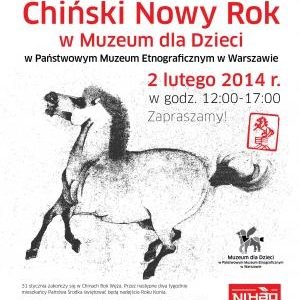 Chiński Nowy Rok w Muzeum dla Dzieci