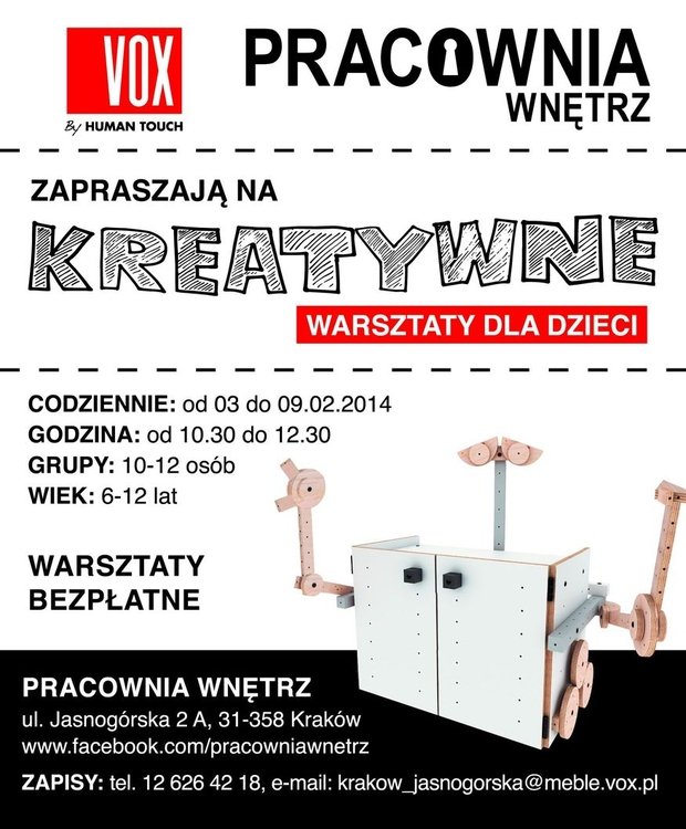 Kreatywne Warsztaty dla Dzieci w Pracowni Wnętrz