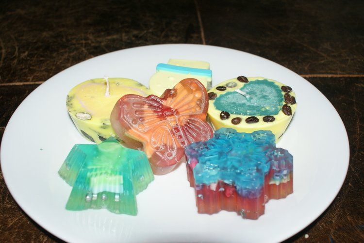 O mydełkach i świeczkach słów kilka…