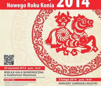 Powitanie Chińskiego Nowego Roku 2014