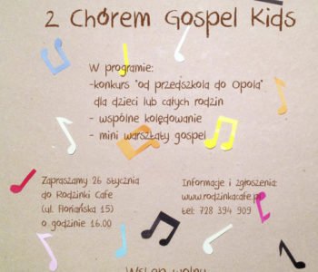 Rodzinne kolędowanie z Chórem Gospel Kids