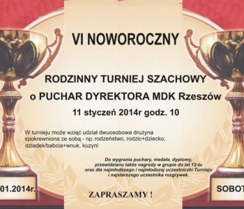 VI Noworoczny Rodzinny Turniej Szachowy – Rzeszów