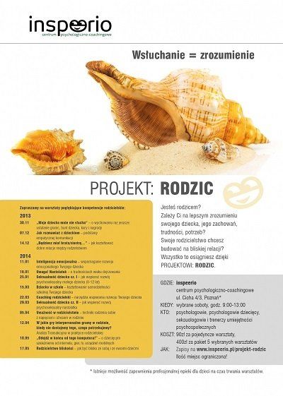 Warsztaty dla rodziców w Poznaniu