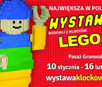 Wielka wystawa budowli z klocków Lego w Pasażu Grunwaldzkim!