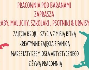 Wydarzenia w Pracowni pod Baranami dla Dzieci