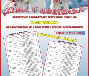 ZIMA U KORCZAKA 1 Społeczna Szkoła im. Janusza Korczaka