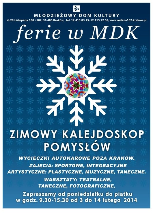 Zimowy kalejdoskop pomysłów