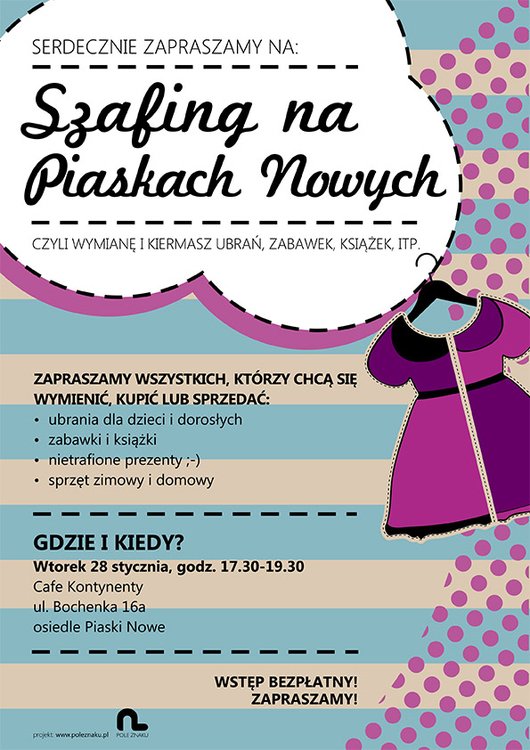 Zimowy szafing na Piaskach Nowych