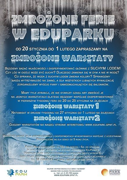 Zmrożone ferie w EduParku