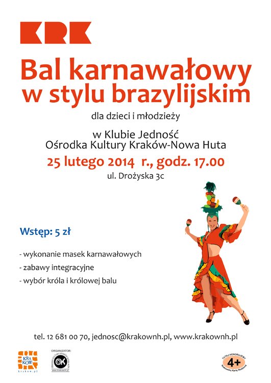 Bal karnawałowy w stylu brazylijskim