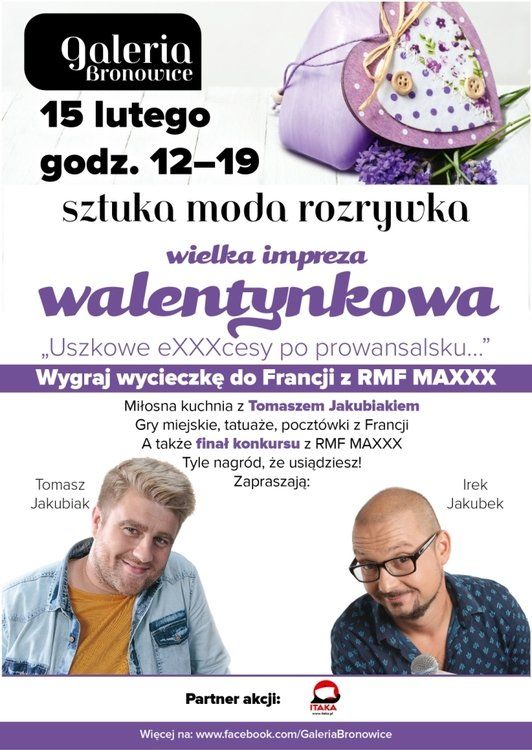 Walentynki w Galerii Bronowice
