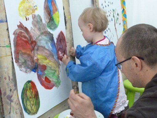 Warsztaty dla dzieci w Fundacji Atelier