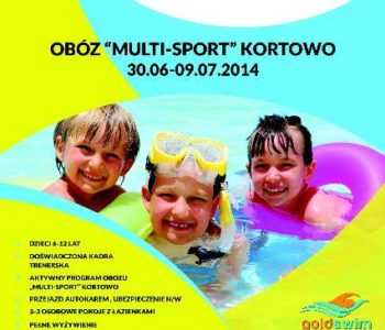 Aktywne lato 2014 -obóz Multisport – kortowo