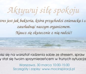 Aktywuj siłę spokoju