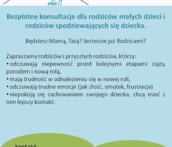 Bezpłatne konsultacje indywidualne i rodzinne