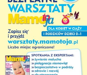 Bezpłatne warsztaty Mamo to ja