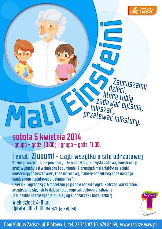 Mali Einsteini: Ziuuum! Czyli wszytko o sile odrzutowej