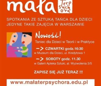 Mała terpsychora w Aptece Sztuki