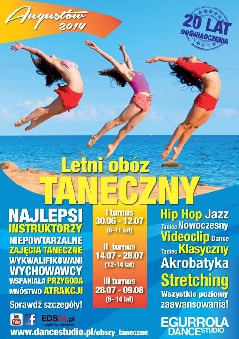 Obóz taneczny dla dzieci z Egurrola Dance Studio