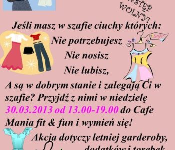 Szafing – wymień ciuch za ciuch