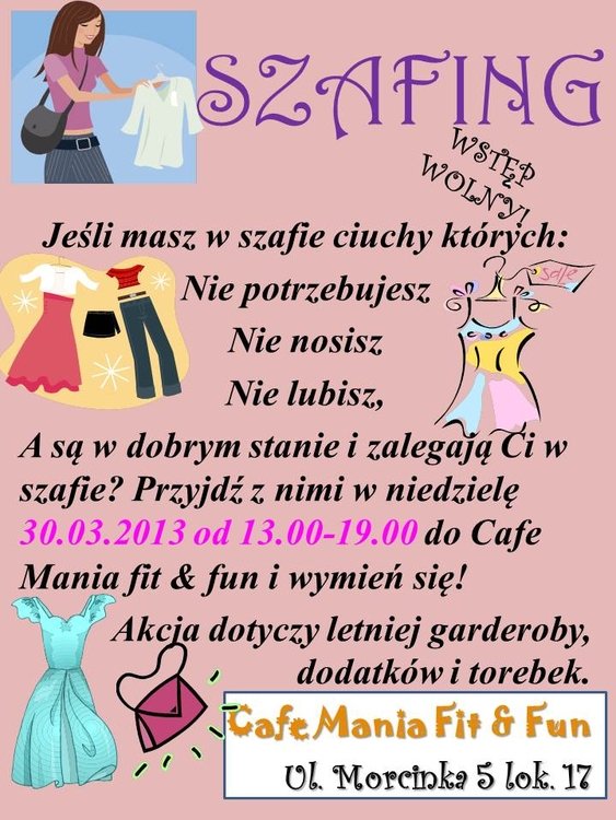 Szafing – wymień ciuch za ciuch