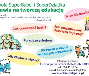 Szkoła SuperBabci i SuperDziadka na warszawskim Ursynowie