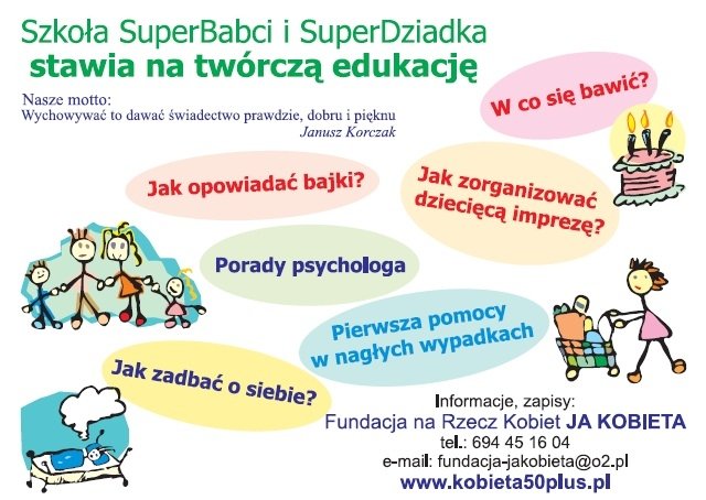 Szkoła SuperBabci i SuperDziadka na warszawskim Ursynowie