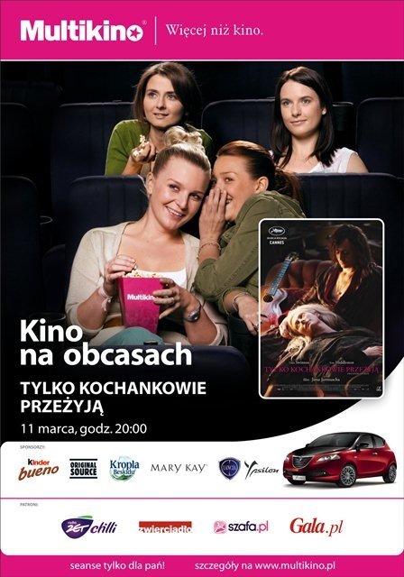 Tylko kochankowie przeżyją w ramach cyklu Kino na obcasach