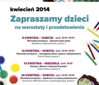 Warsztaty kreatywne w krakowskiej Galerii Bronowice