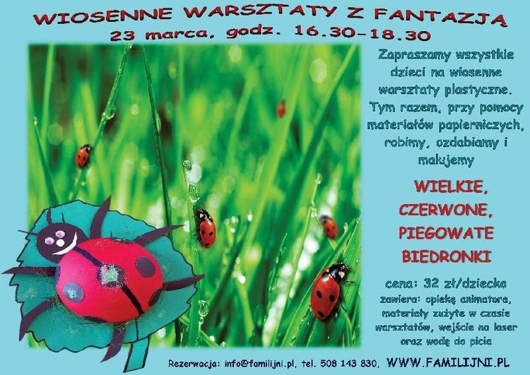 Wiosenne warsztaty z fantazją