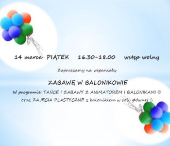 Zabawa w balonikowie