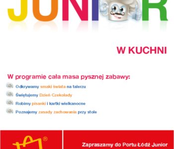 Dziecięce kuchenne rewolucje w Porcie Łódź Junior