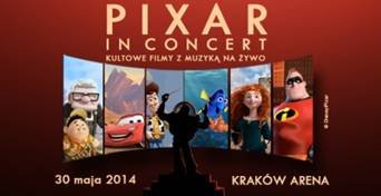 Magiczny świat animacji – Disney Pixar w Kraków Arenie!