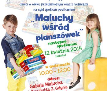 Maluchy wśród planszówek z firmą Trefl