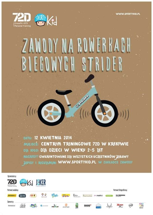 Sportykidowe zawody na rowerkach biegowych