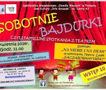 Spotkania z teatrem dla Dzieci w Poznaniu