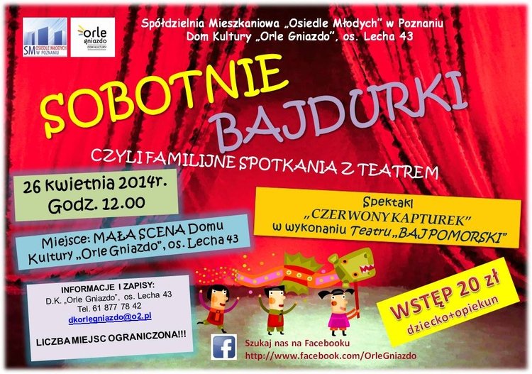 Spotkanie z teatrem dla Dzieci w Poznaniu