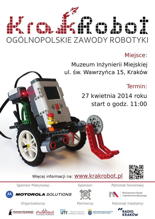 Turniej robotyki w Krakowie!