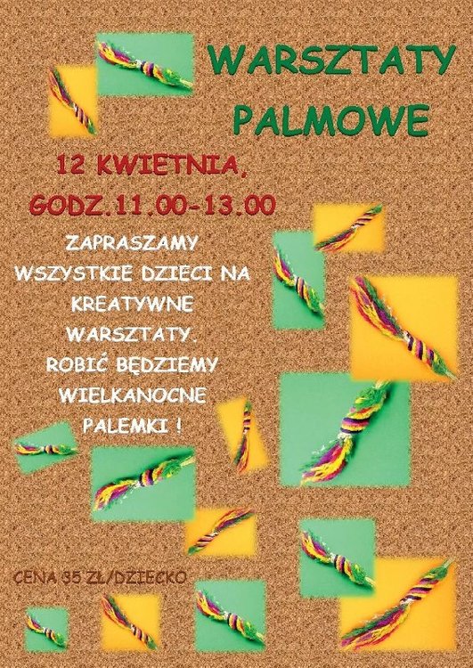 Warsztaty palmowe