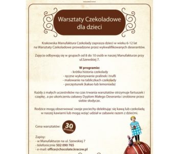 1-go czerwca z czekoladą…