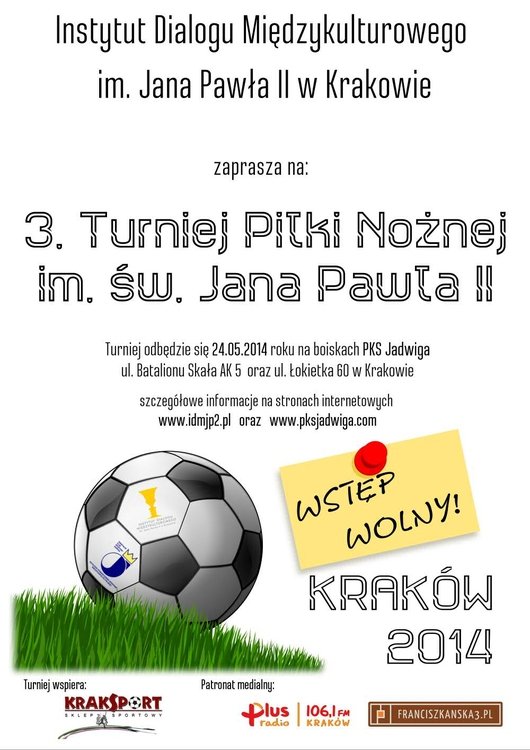 3.edycja Turnieju Piłkarskiego im. Jana Pawła II